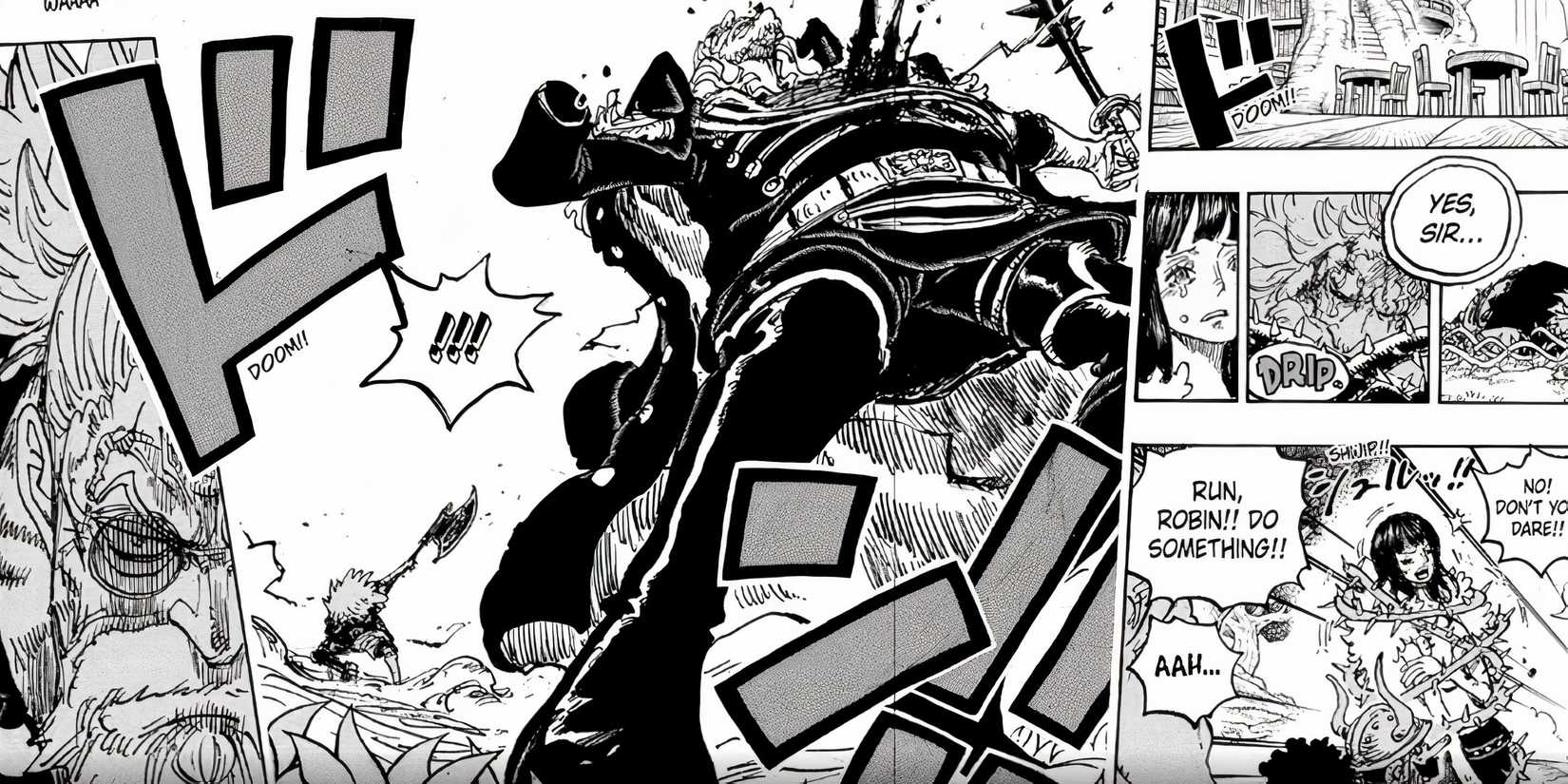 scopper gaban defeats sommers one piece chapter 1148 escapes