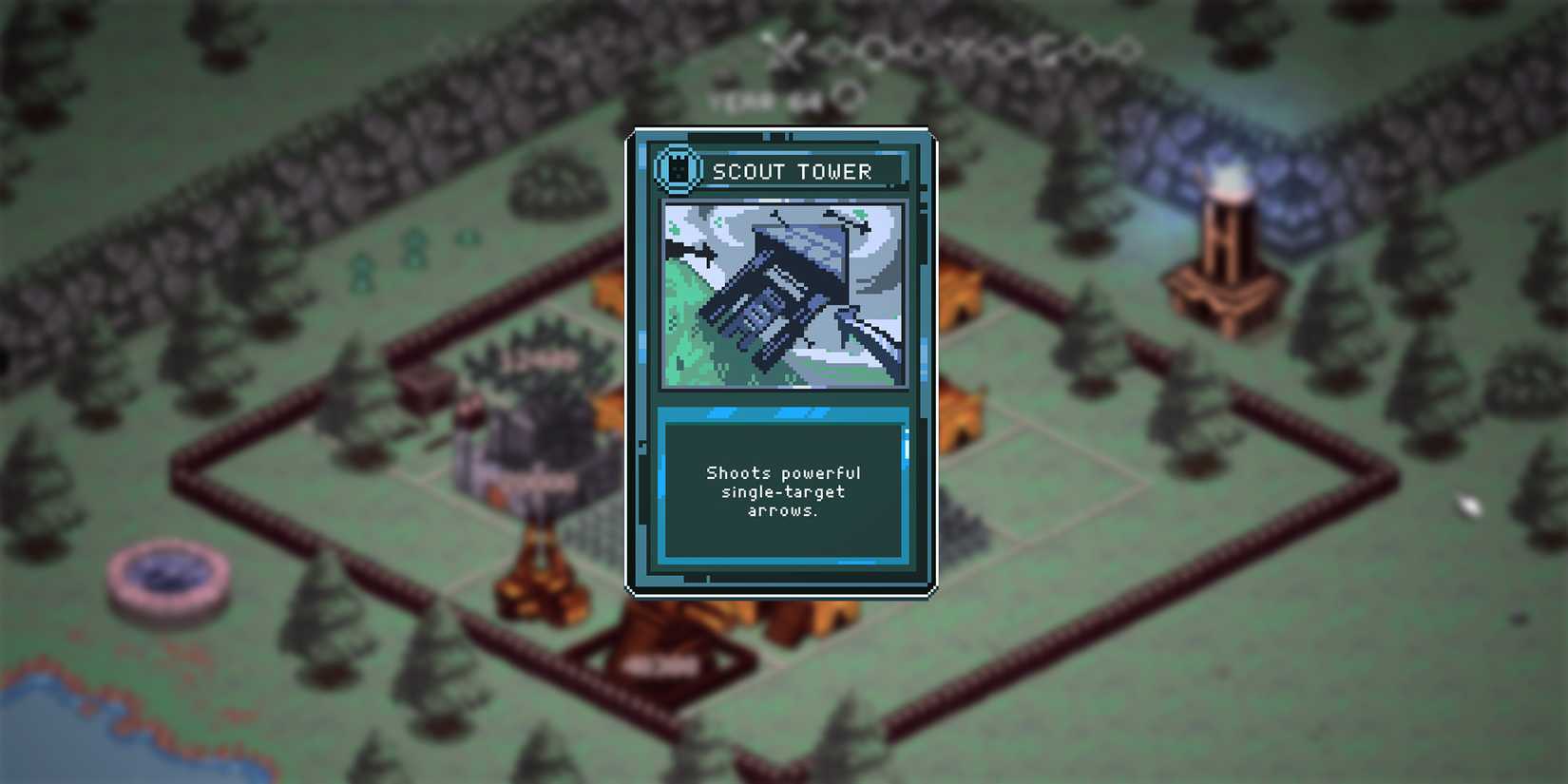 Scout Tower card in nine kings