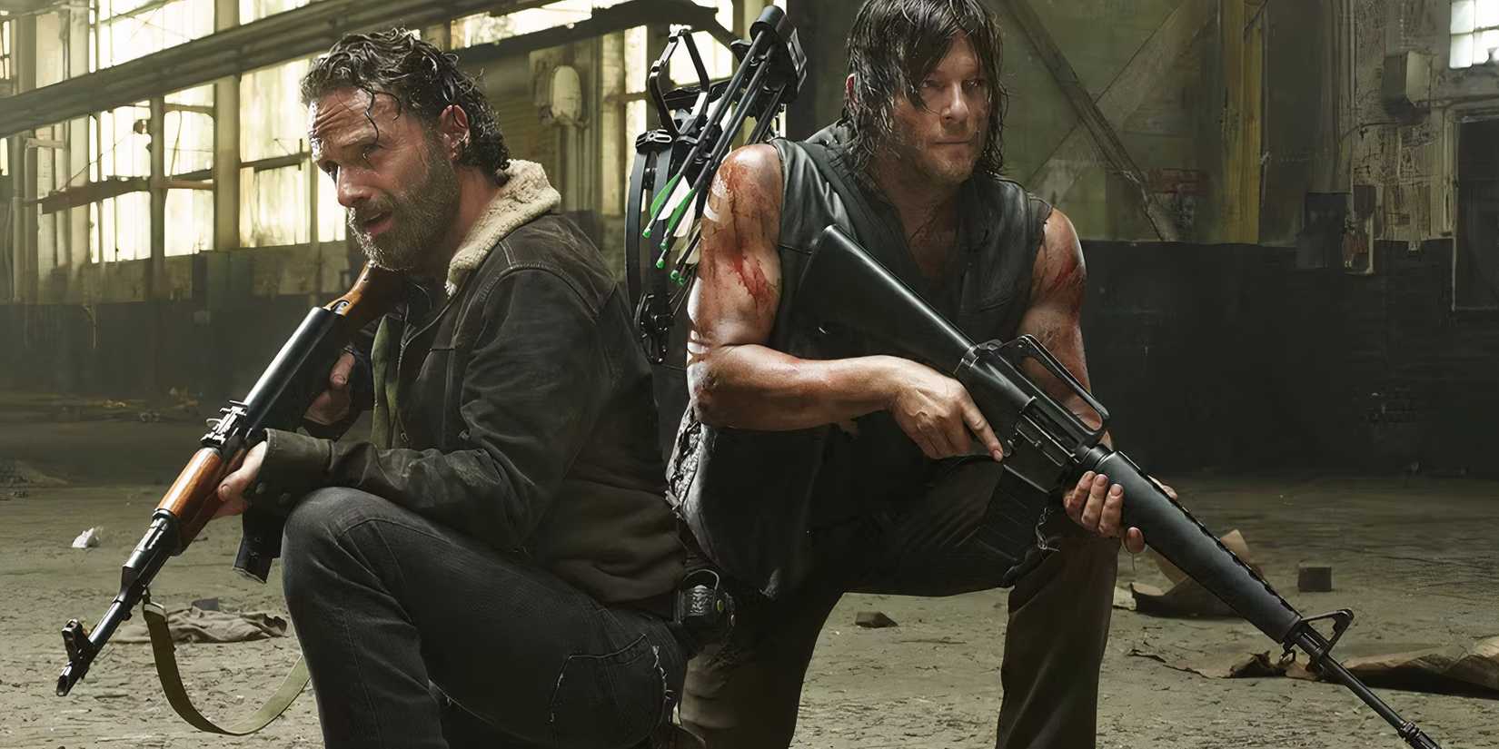 Rick and Daryl back to back