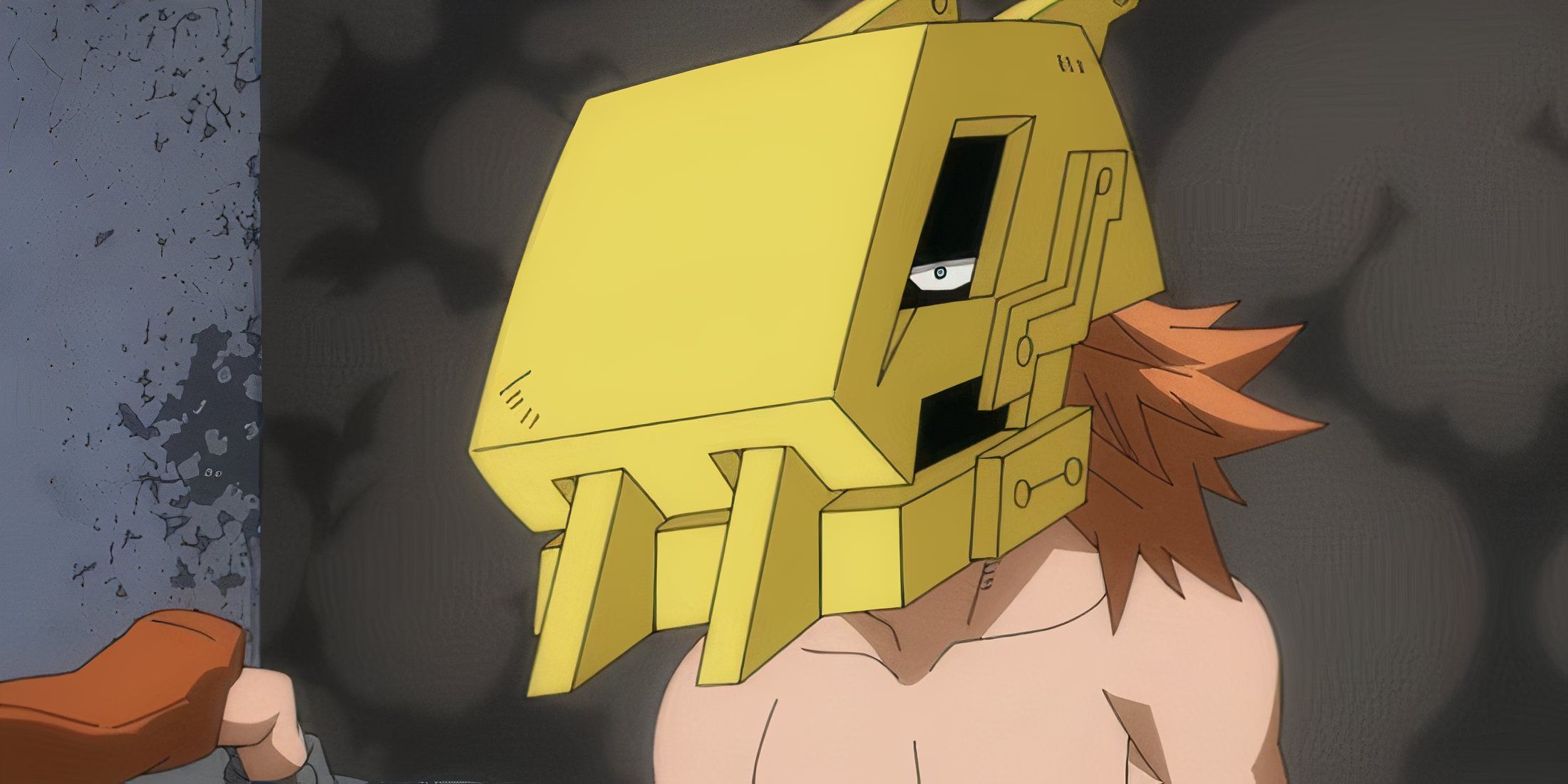 Majima with a mask