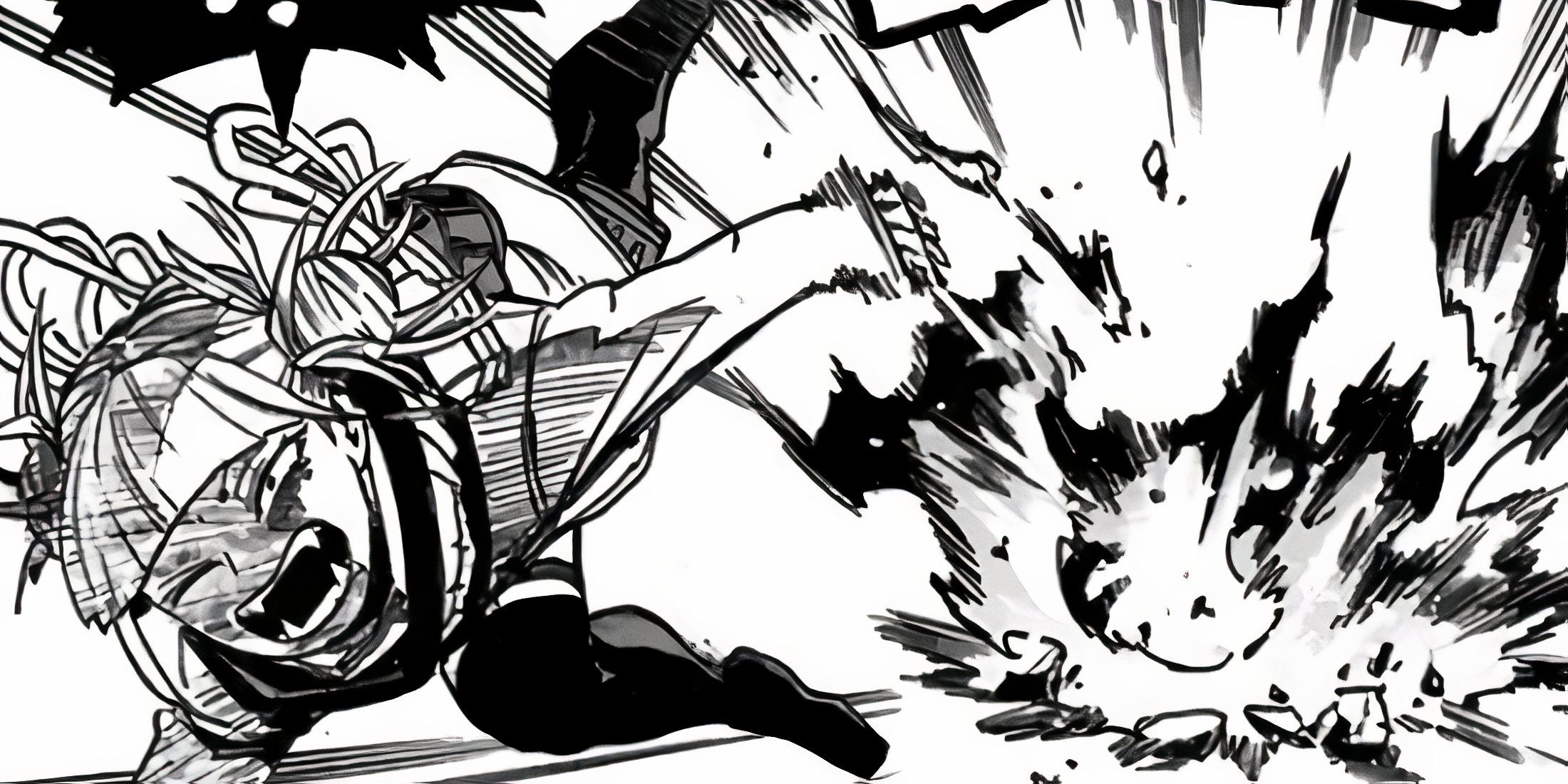 Toga being blasted away by Landmine