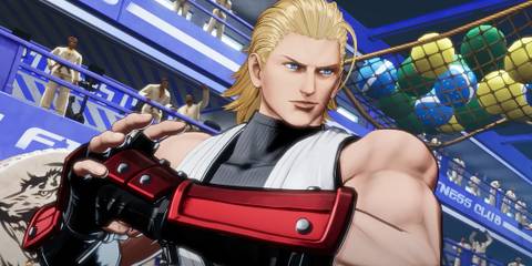 Andy punching his fist