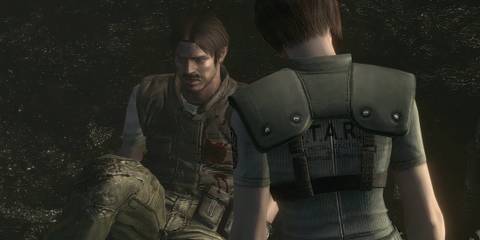 Enrico dying in front of Jill