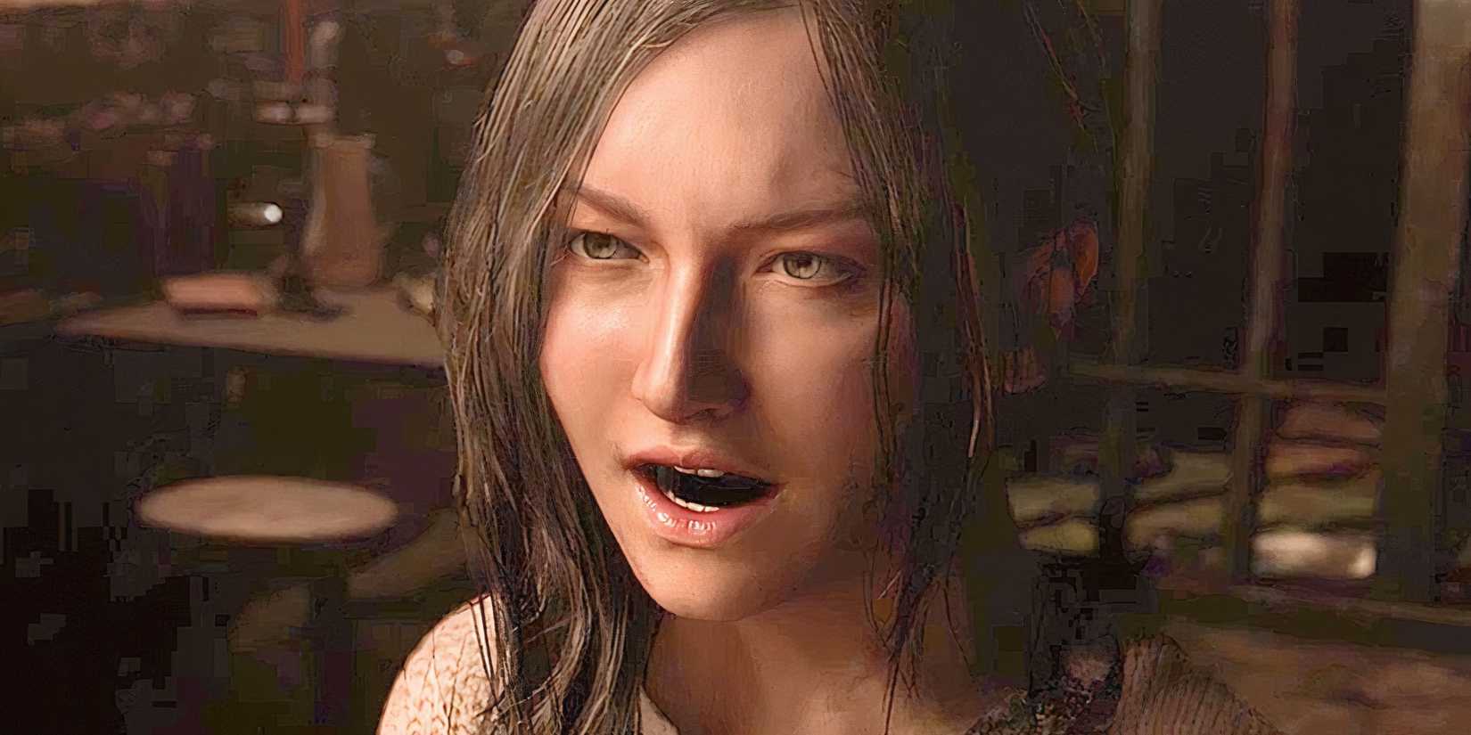 Mia shouting