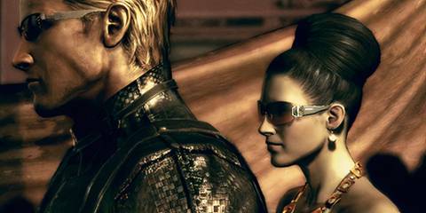 Excella with Wesker