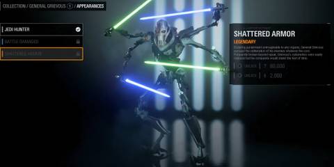 General Grievous Shattered Armor