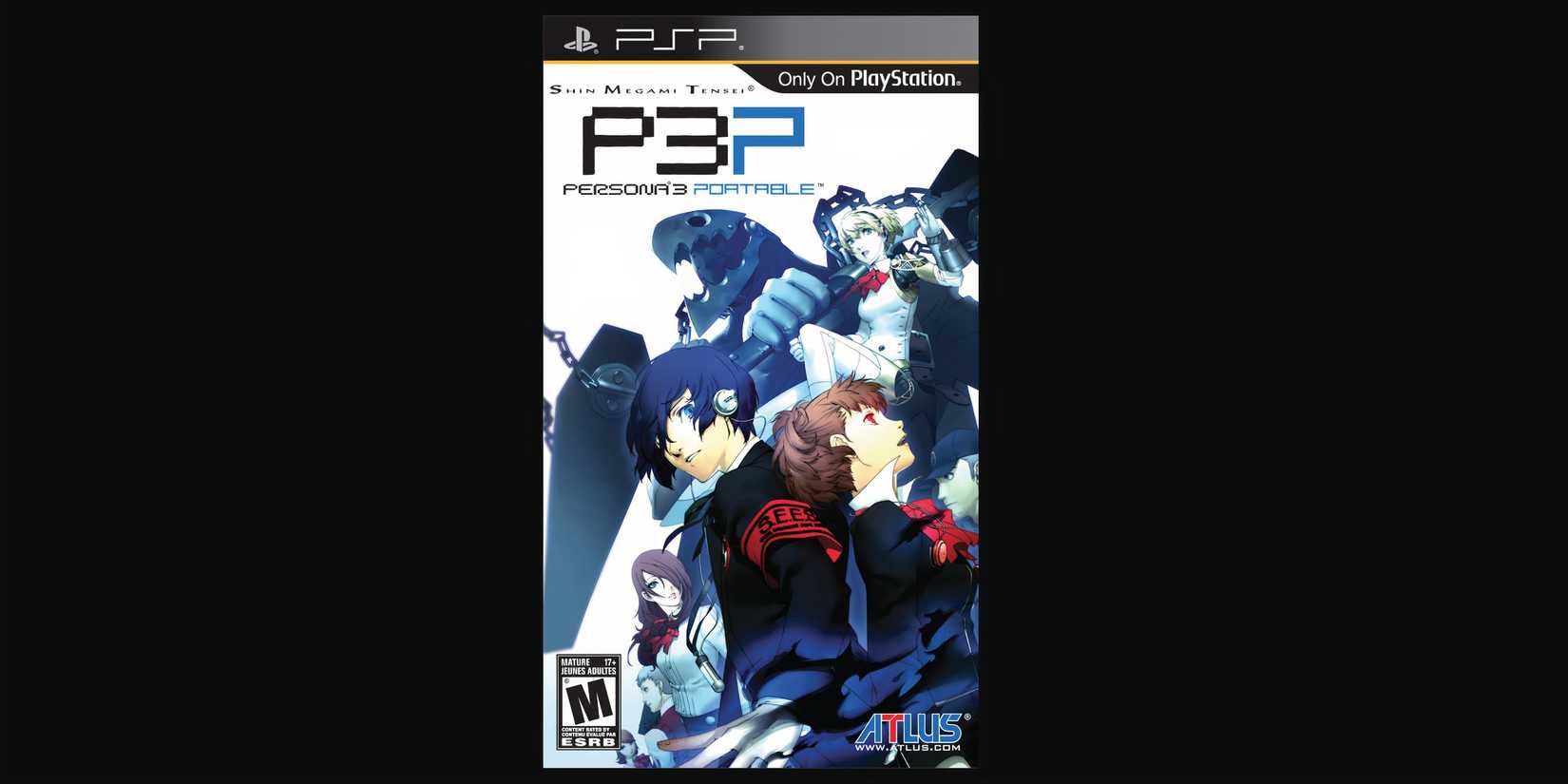 Persona 3 Portable cover