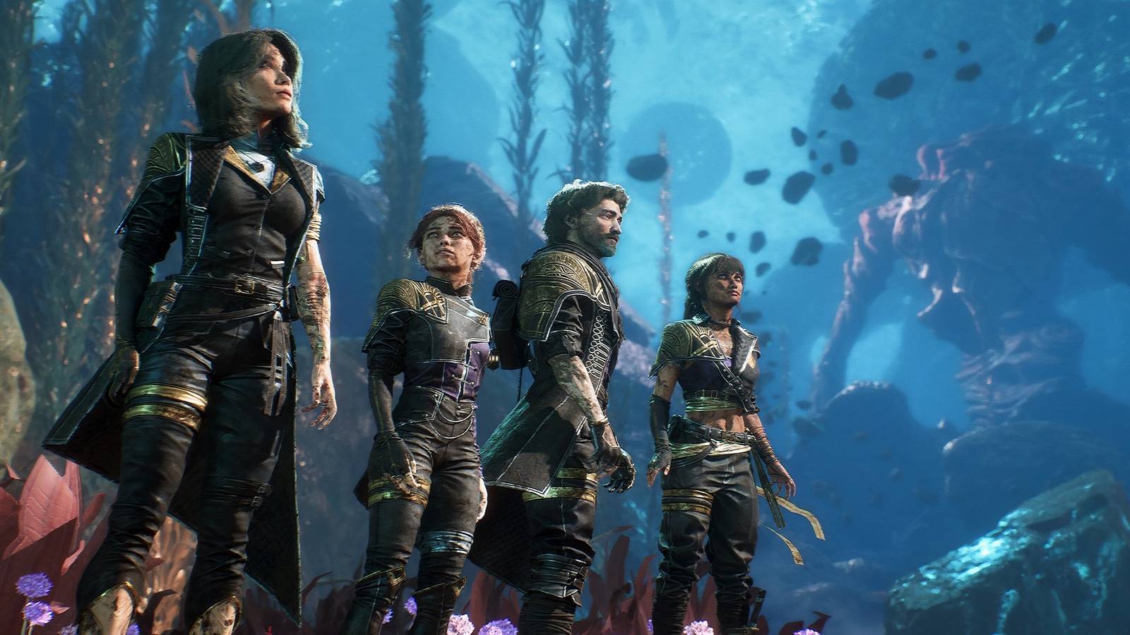 Clair Obscur - Characters Standing Together