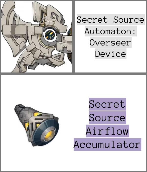 Secret Source Automaton Overseer Device