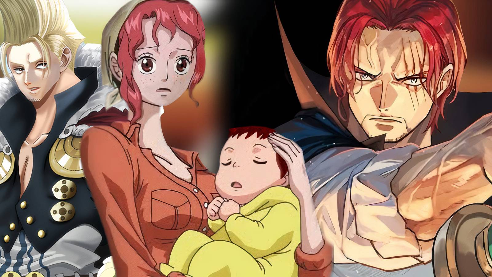 Shanks Mother One Piece Red Hair