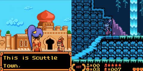 Gameplay of Shantae on GBC