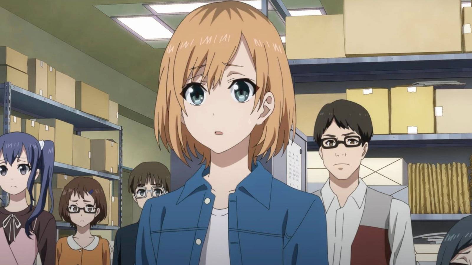 picture: scene from shirobako, an anime about making anime.