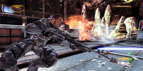 Shooting at enemies in Scourge Outbreak