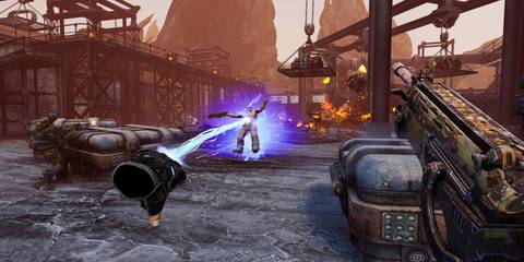 Shooting electricity in Bulletstorm