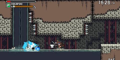 Shooting enemies in Mercenary Kings