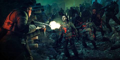 Shooting zombies in Zombie Army Trilogy