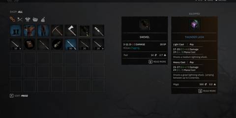 shovel in tainted grail fall of avalon