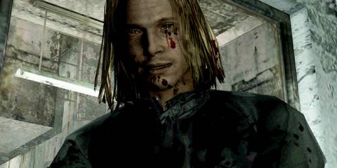 Silent Hill 4 adult Walter looking down