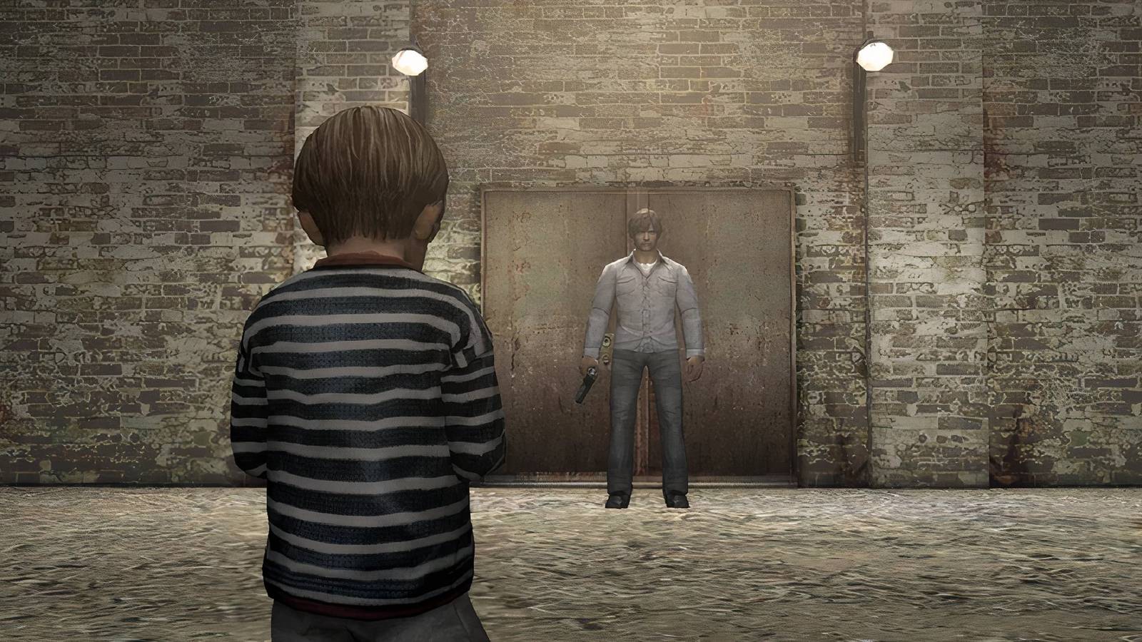 Silent Hill 4 Henry meets child Walter