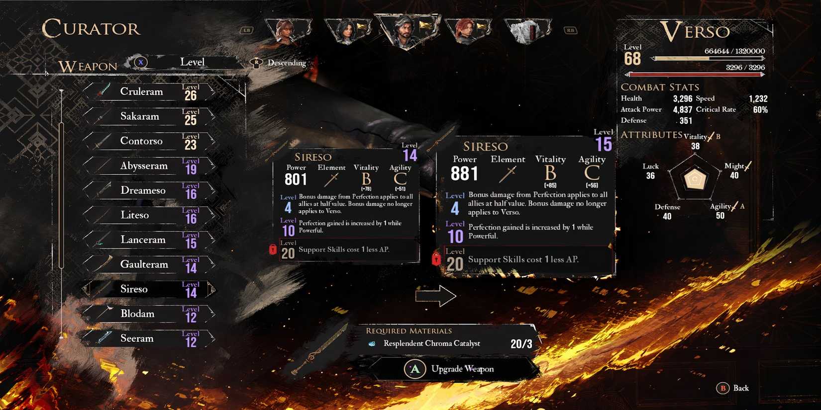 Sireso in Clair Obscur Expedition 33