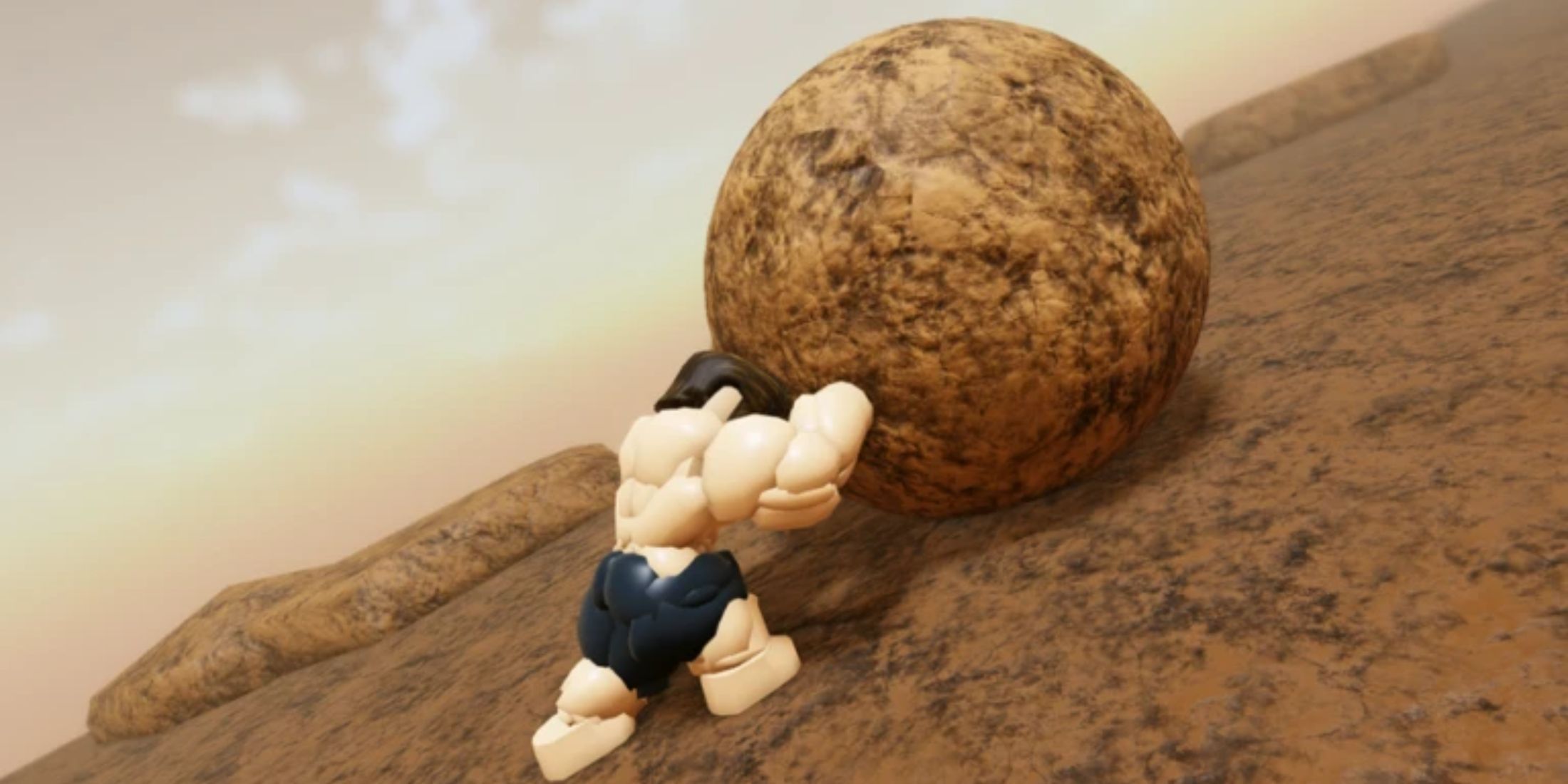 Sisyphus Training character