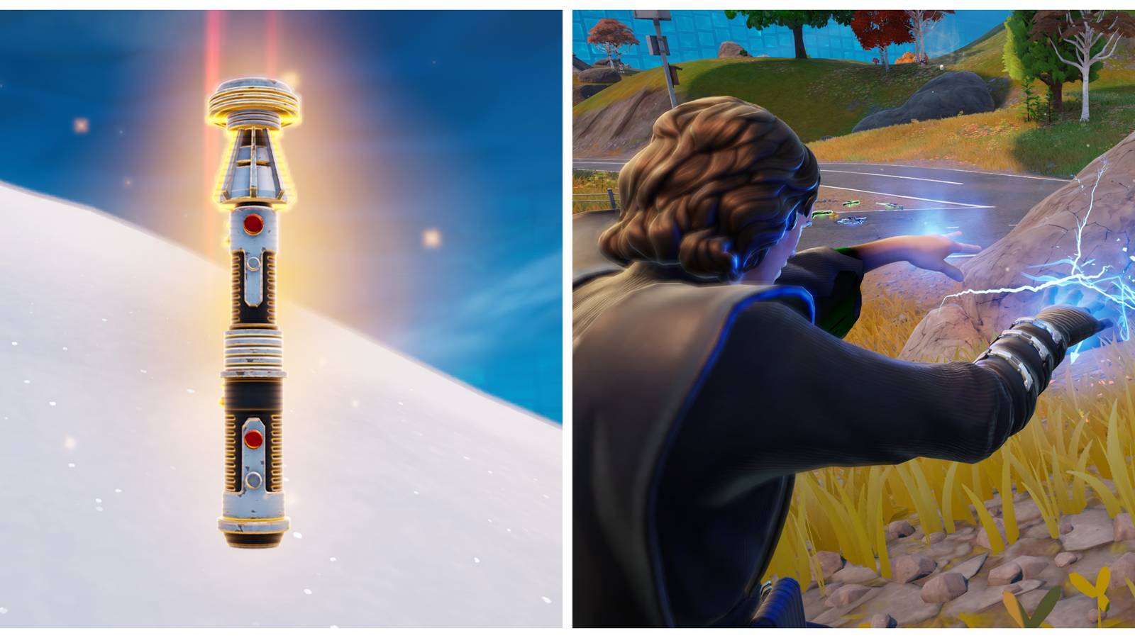 sith apprentice lightsaber and force lightning