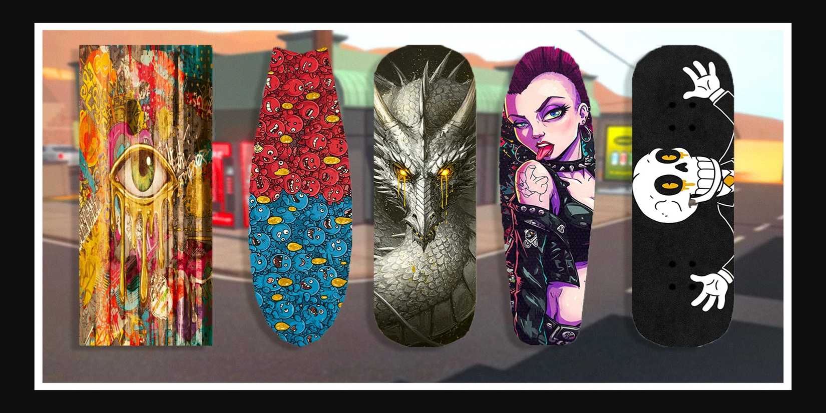 Skateboards Designs Mod Schedule 1