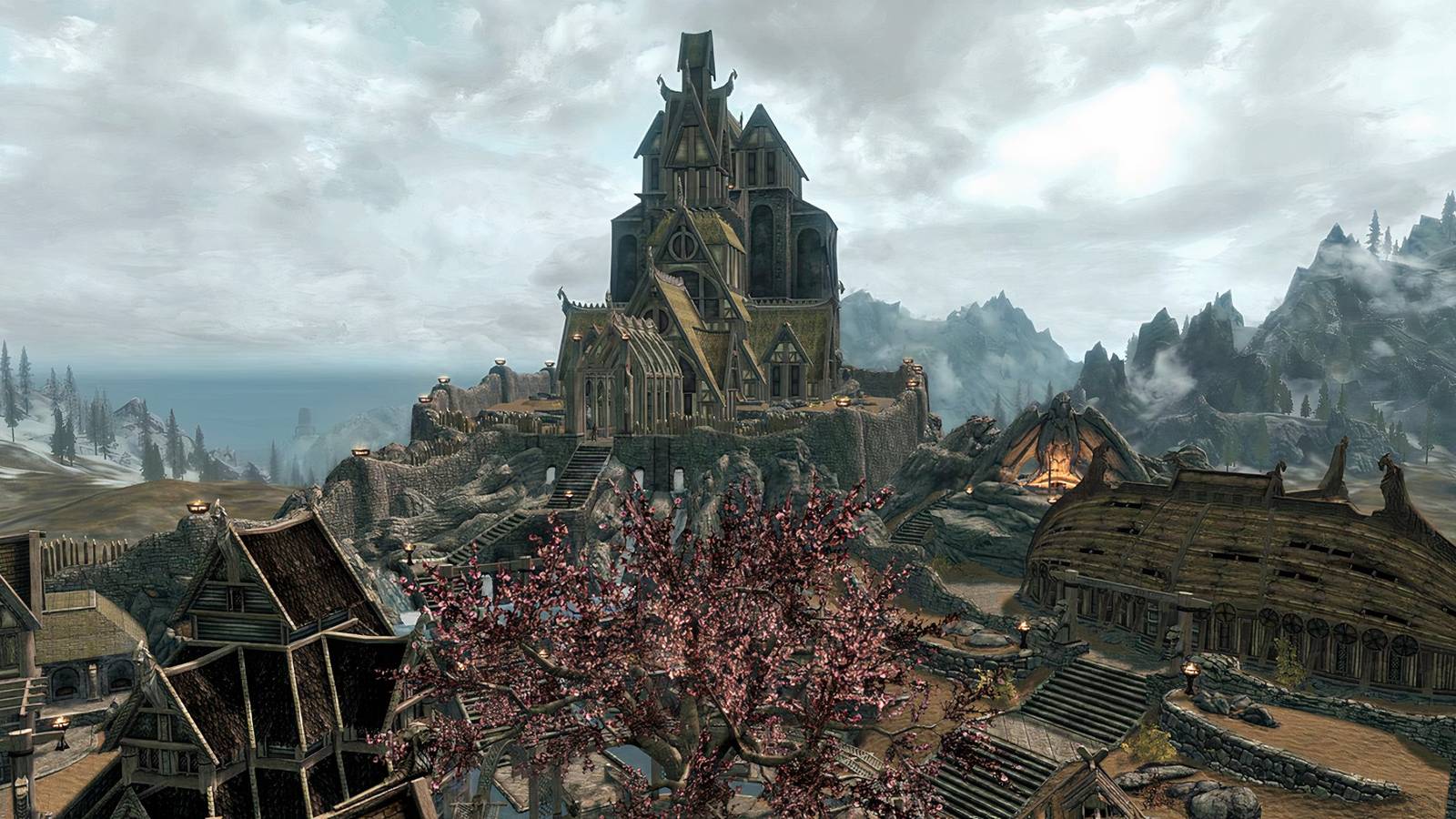 skyrim recreation whiterun the sims 4