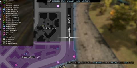 Slipwater Yard 1 - The Precinct Artifacts