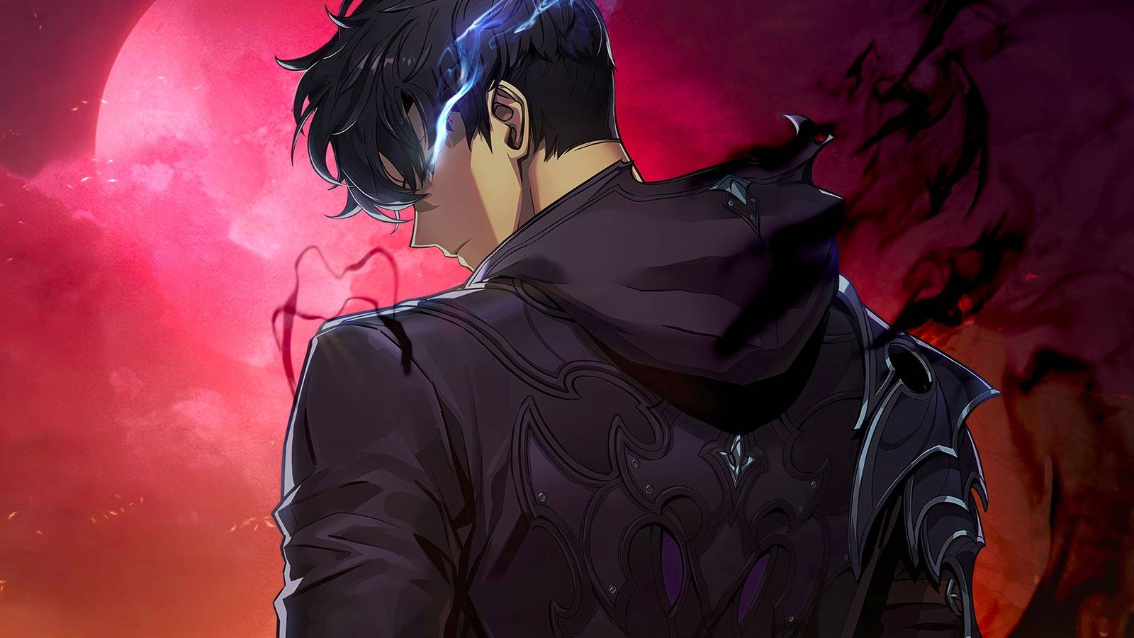 picture: jinwoo in solo leveling.