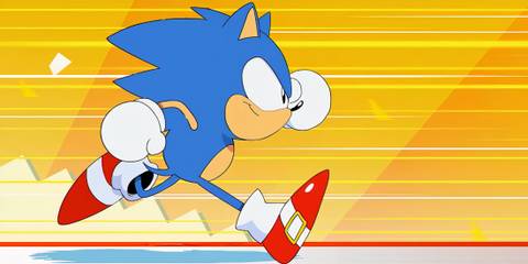 Sonic in Sonic Mania