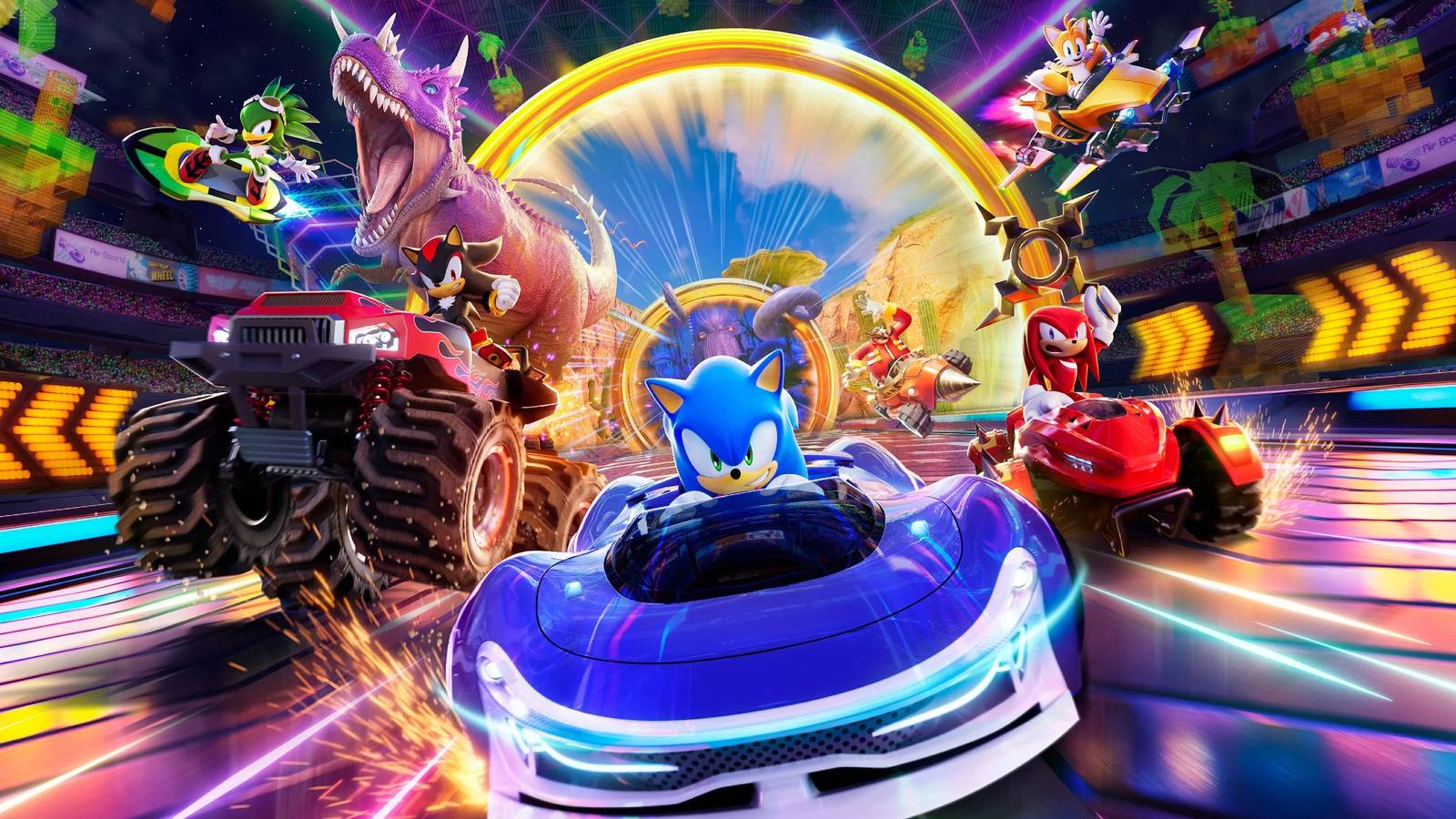 Sonic Racing: CrossWorlds Apotos and Holoska courses