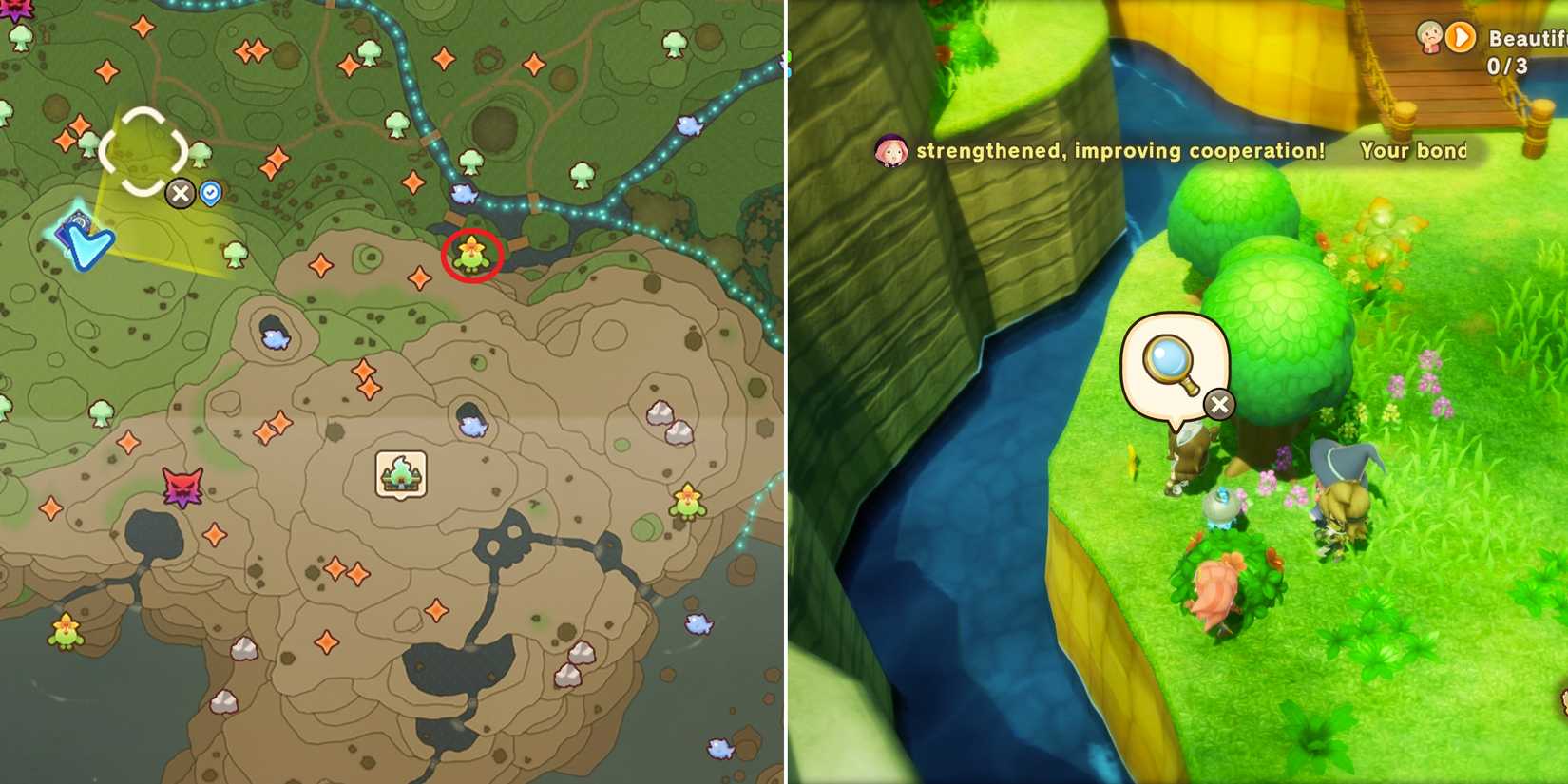 south greatgut plains leafe 1 location in fanatsy life i