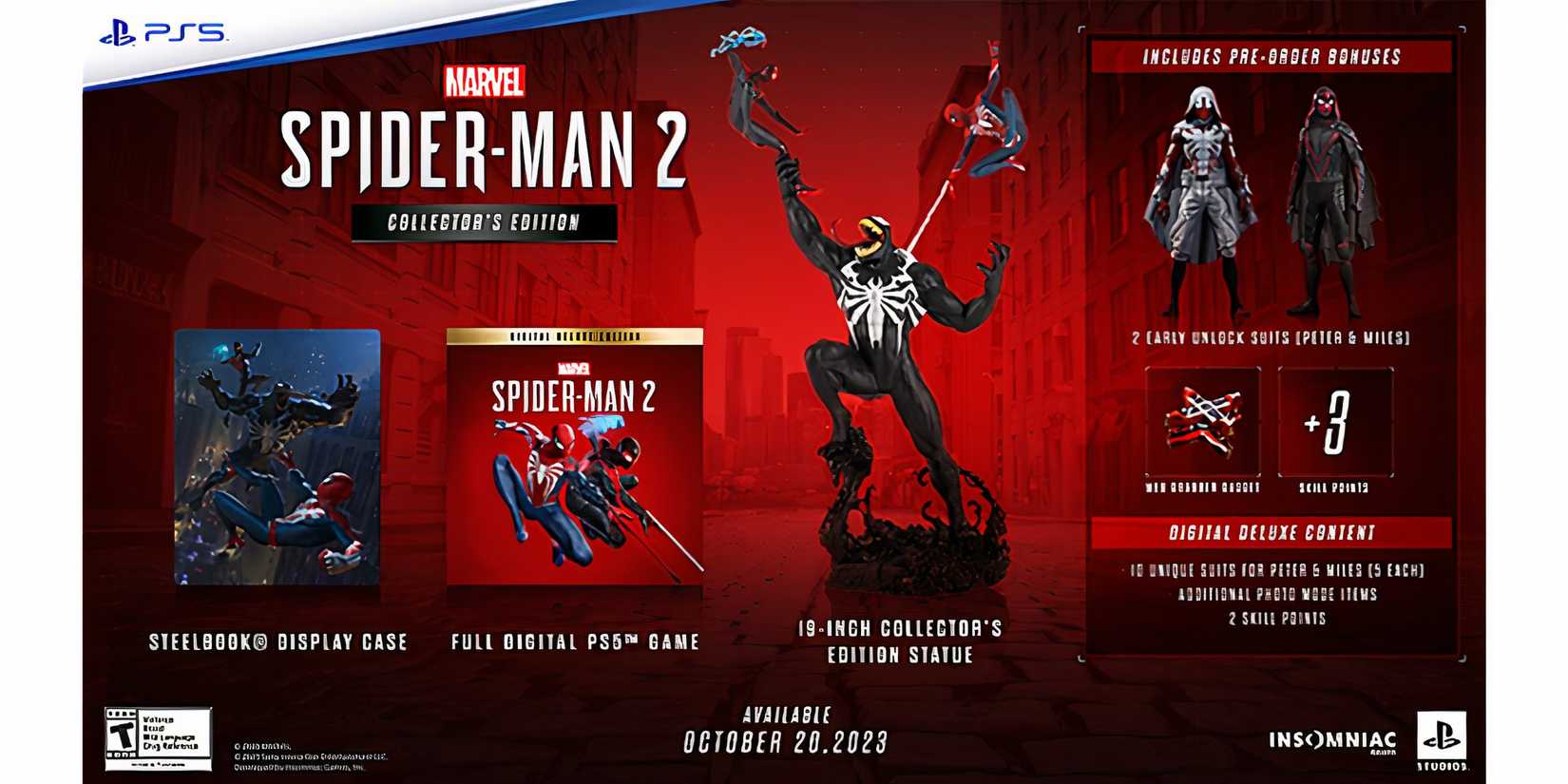 Spider-Man 2 Collector's Edition Contents