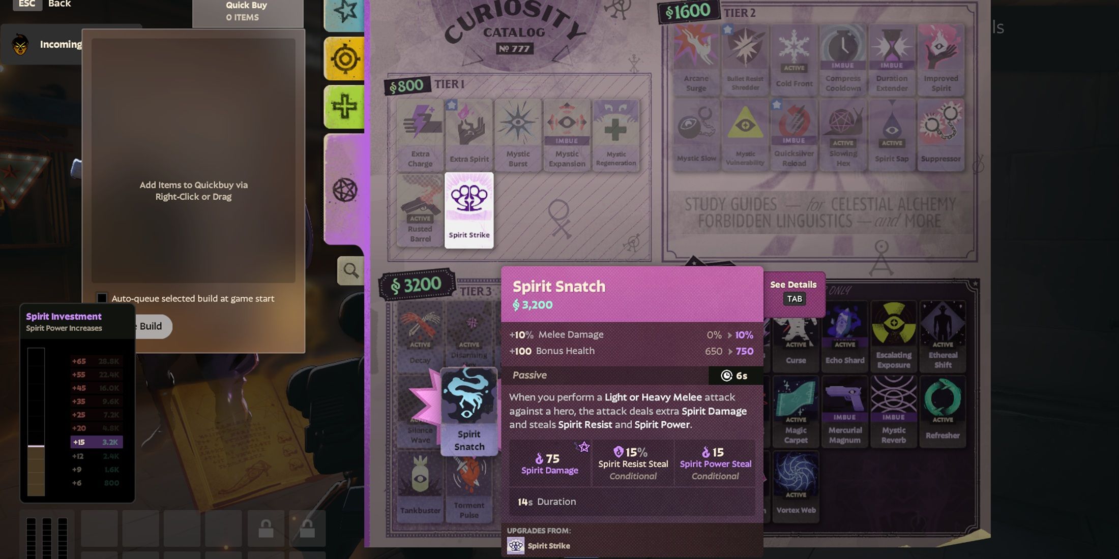 Spirit Snatch - Deadlock
