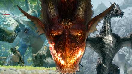 Shared image of Dragon Age Inquisition, Dragon's Dogma 2 and The Elder Scrolls 5 Skyrim