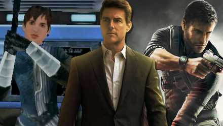 Split image of Perfect Dark, Mission Impossible The Final Reckoning, and Splinter Cell Conviction