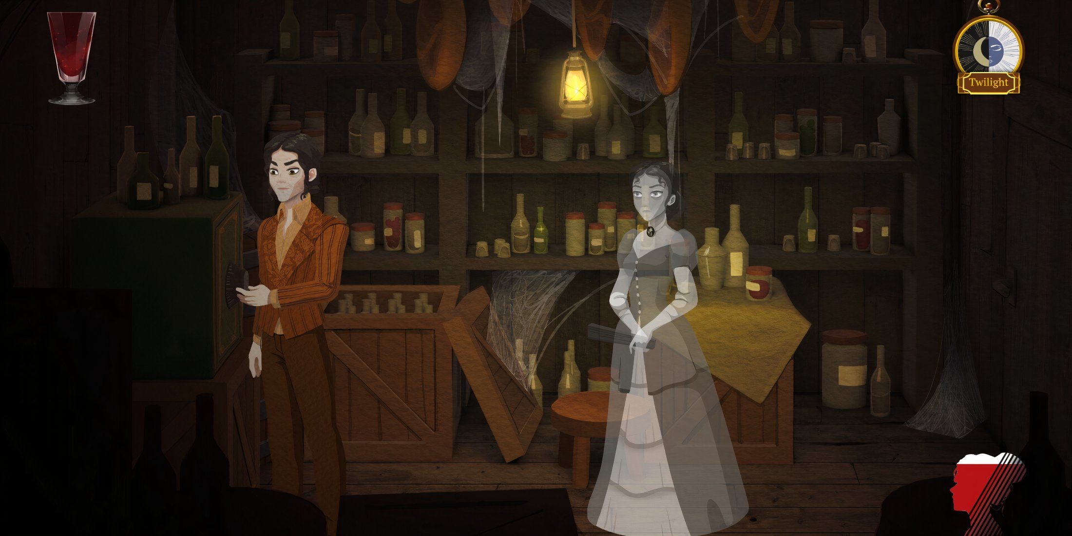 Ghostly form in Cabernet