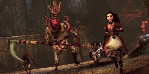 Running from the executioner in Alice Madness Returns 