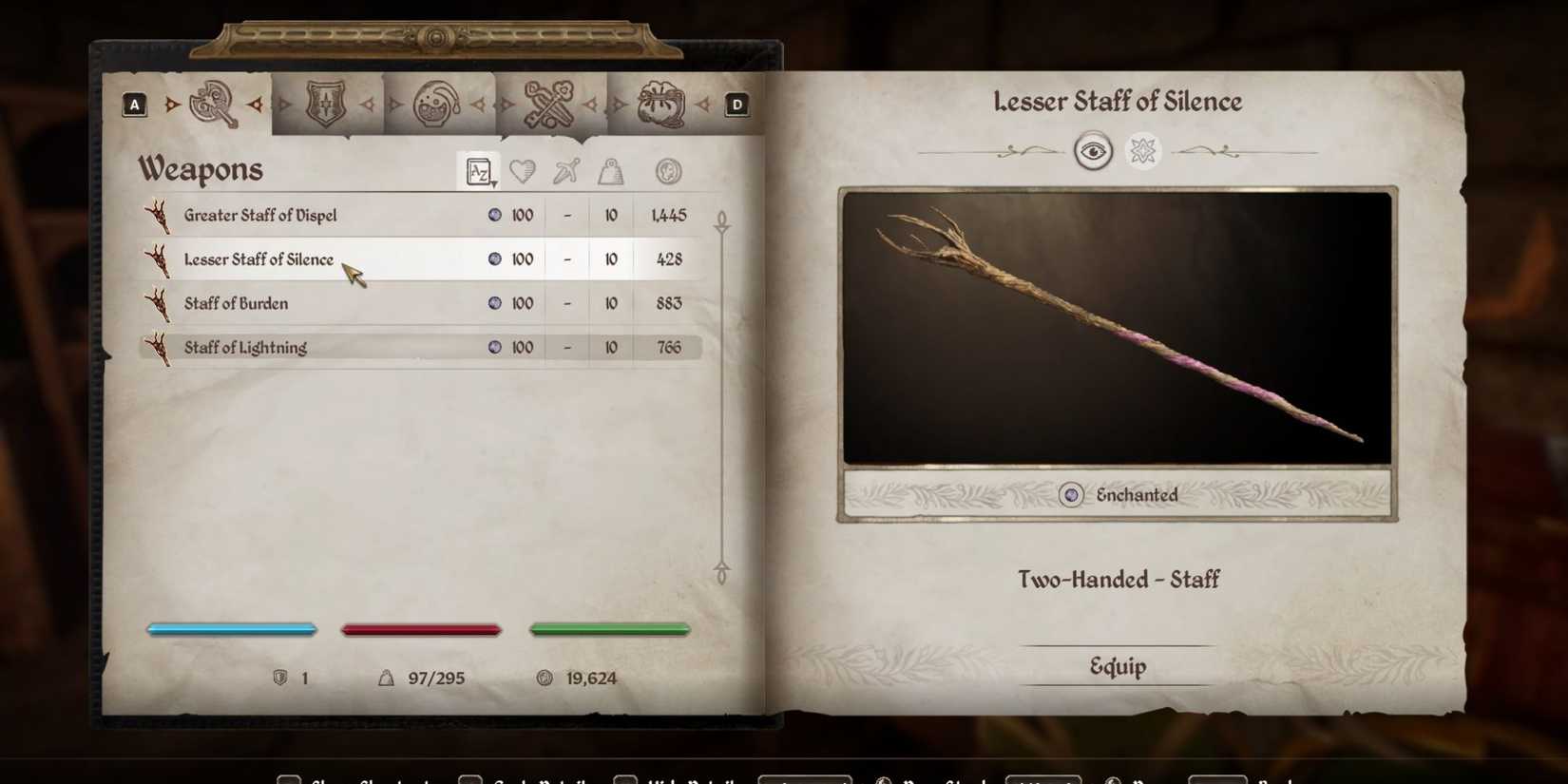 Staff Of Silence Oblivion Remastered