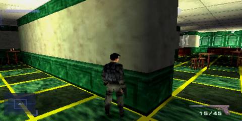 Standing in a corridor in Syphon Filter