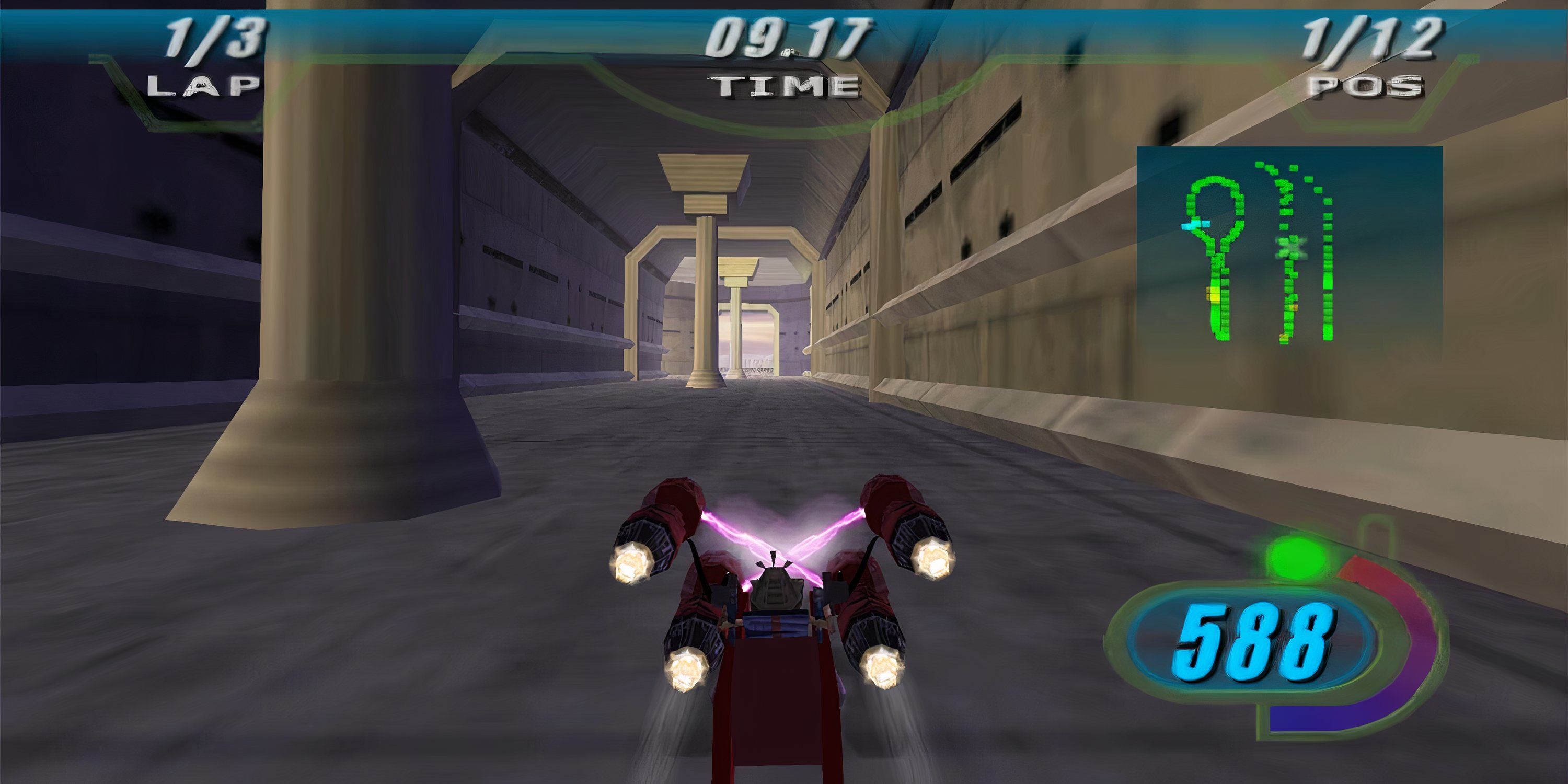 Ben Quadinaros gameplay in Star Wars Episode 1: Racer