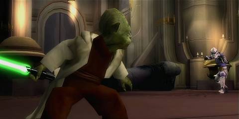 Star Wars Episode III – Revenge of the Sith Yoda vs Clone Assassin