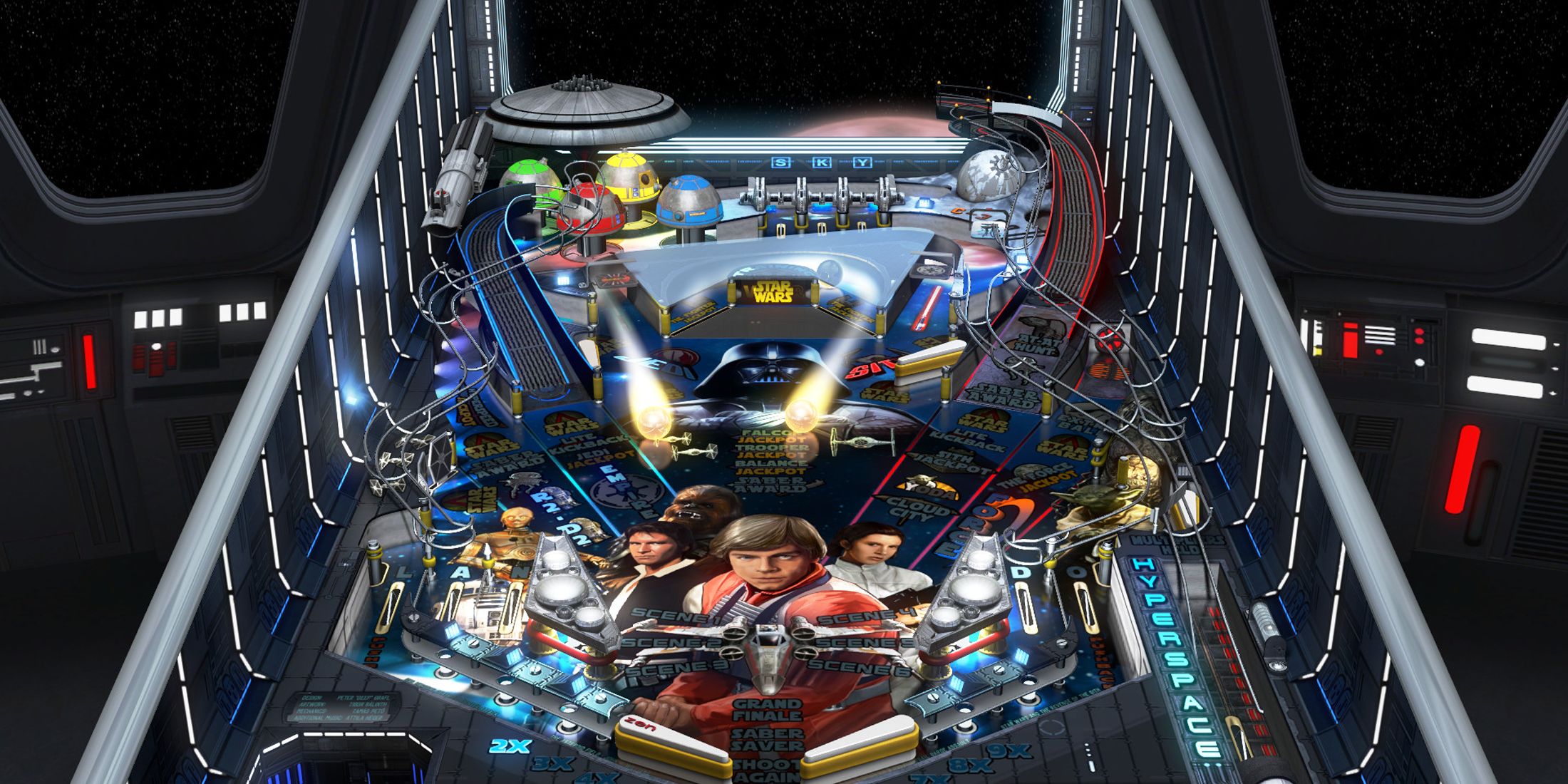 star wars pinball