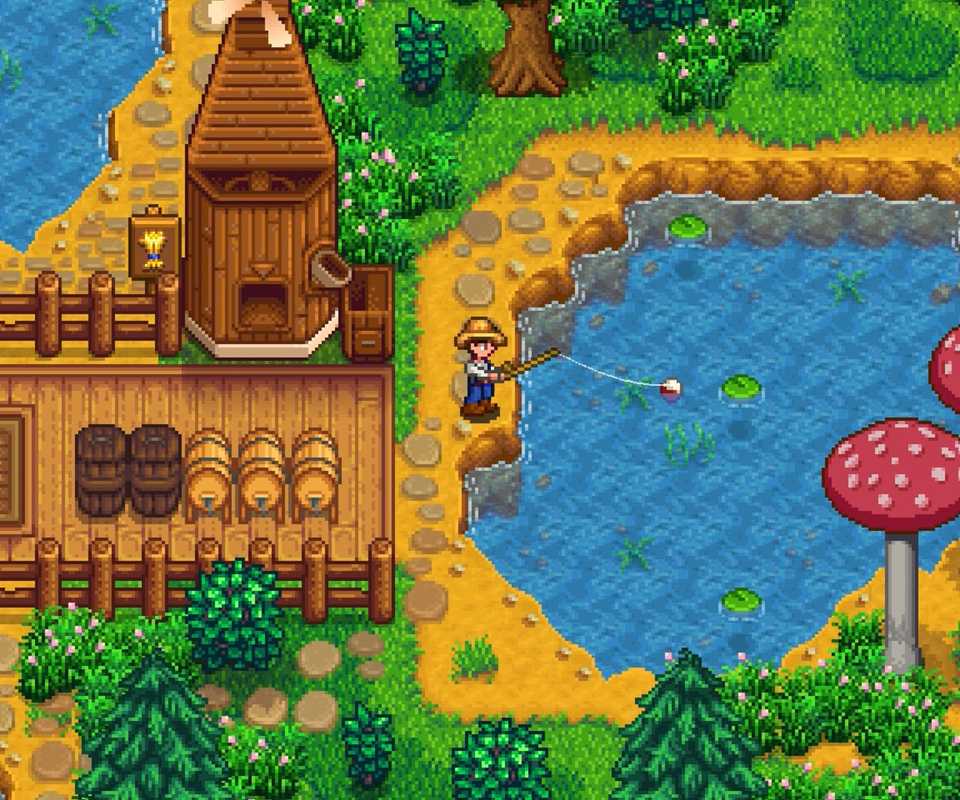 Stardew Valley creator fishing comments