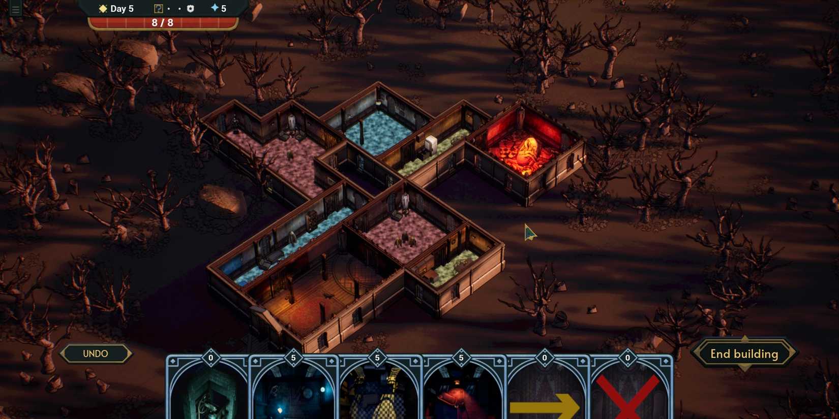 Best Building Layout In Deck Of Haunts