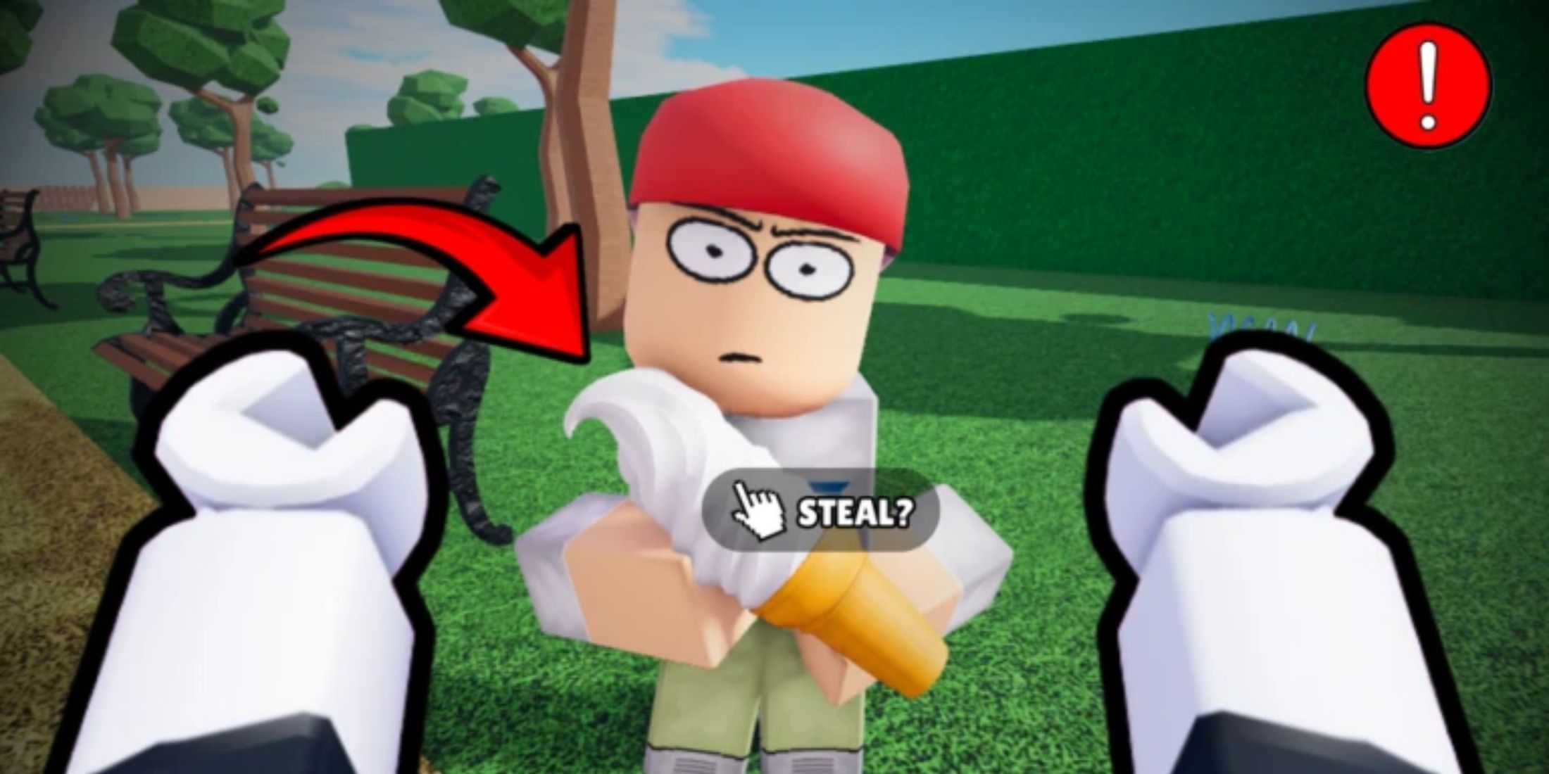 Roube sorvete de personagens infantis