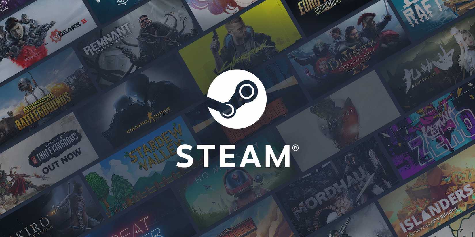 Logo da Steam e Valve