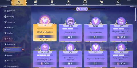 Stitch-y Situation village duty in Disney Dreamlight Valley