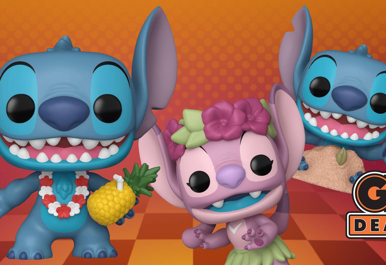 Stitch Cake Topper Funko Lilo And Stitch Figure Set - Stitch, Scrump ...